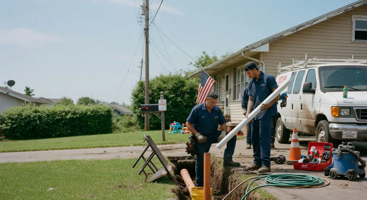 Drain Cleaning in Ludell, KS near me